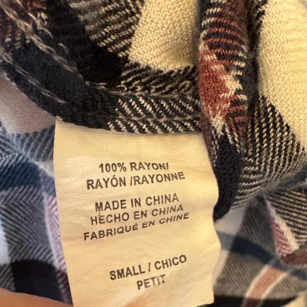 Rails Plaid Button Down Blouse - image 6